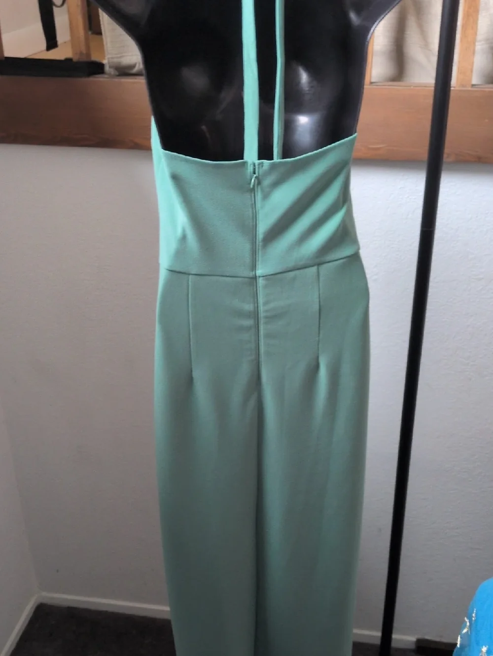 ✨ Nwt Abercrombie Sage Halter Cross Neck Maxi Dress Size M